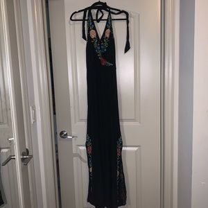 Halter neck jumpsuit